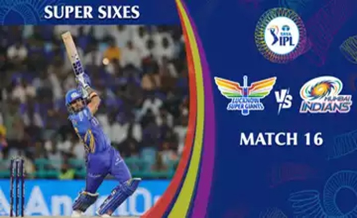 lucknow super giants vs mumbai indians timeline